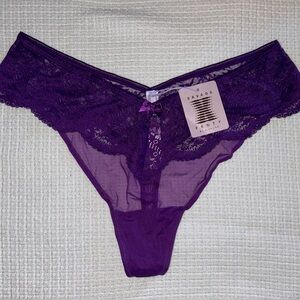 Savage X Fenty lace thong
